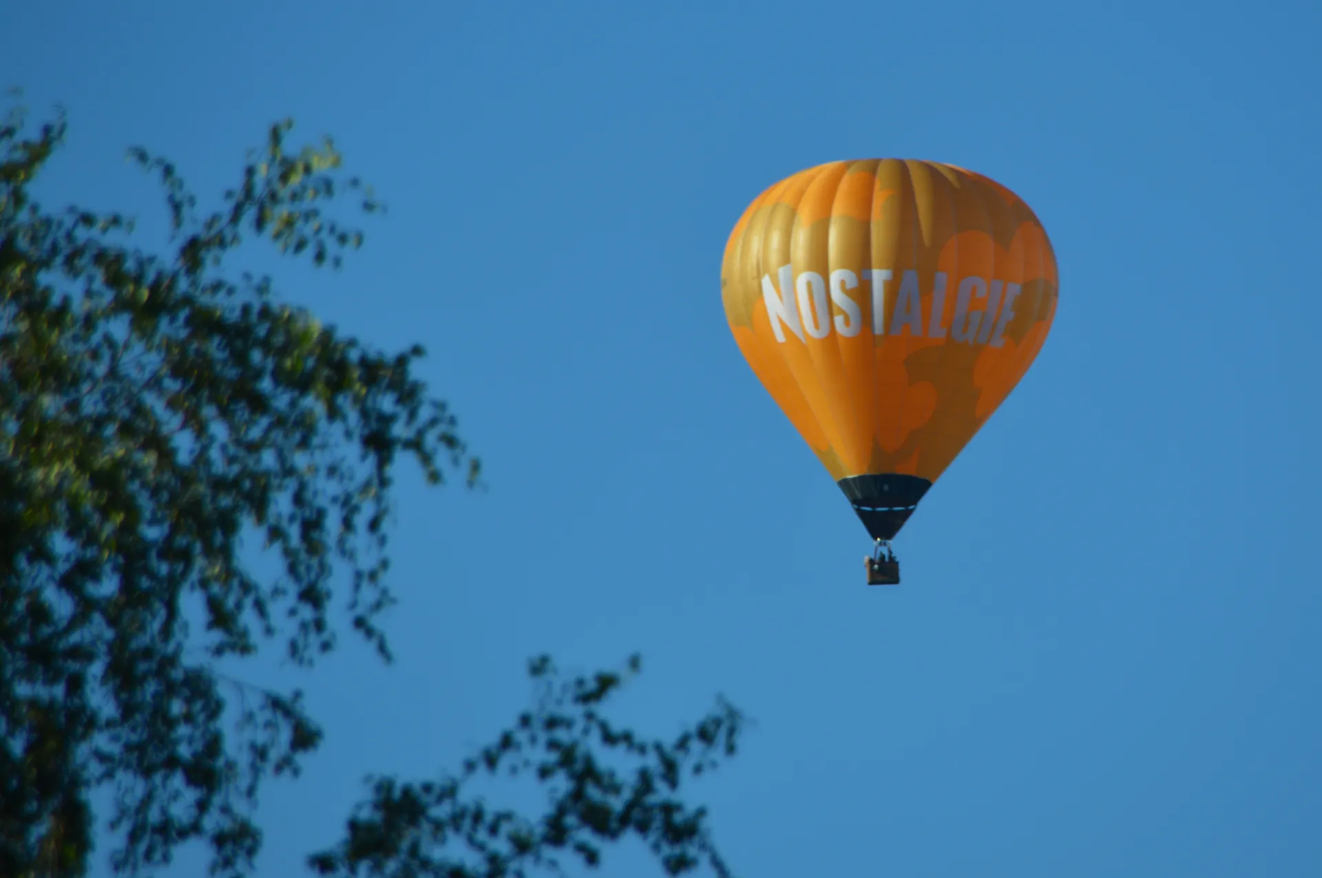 Nostalgie Ballon landing